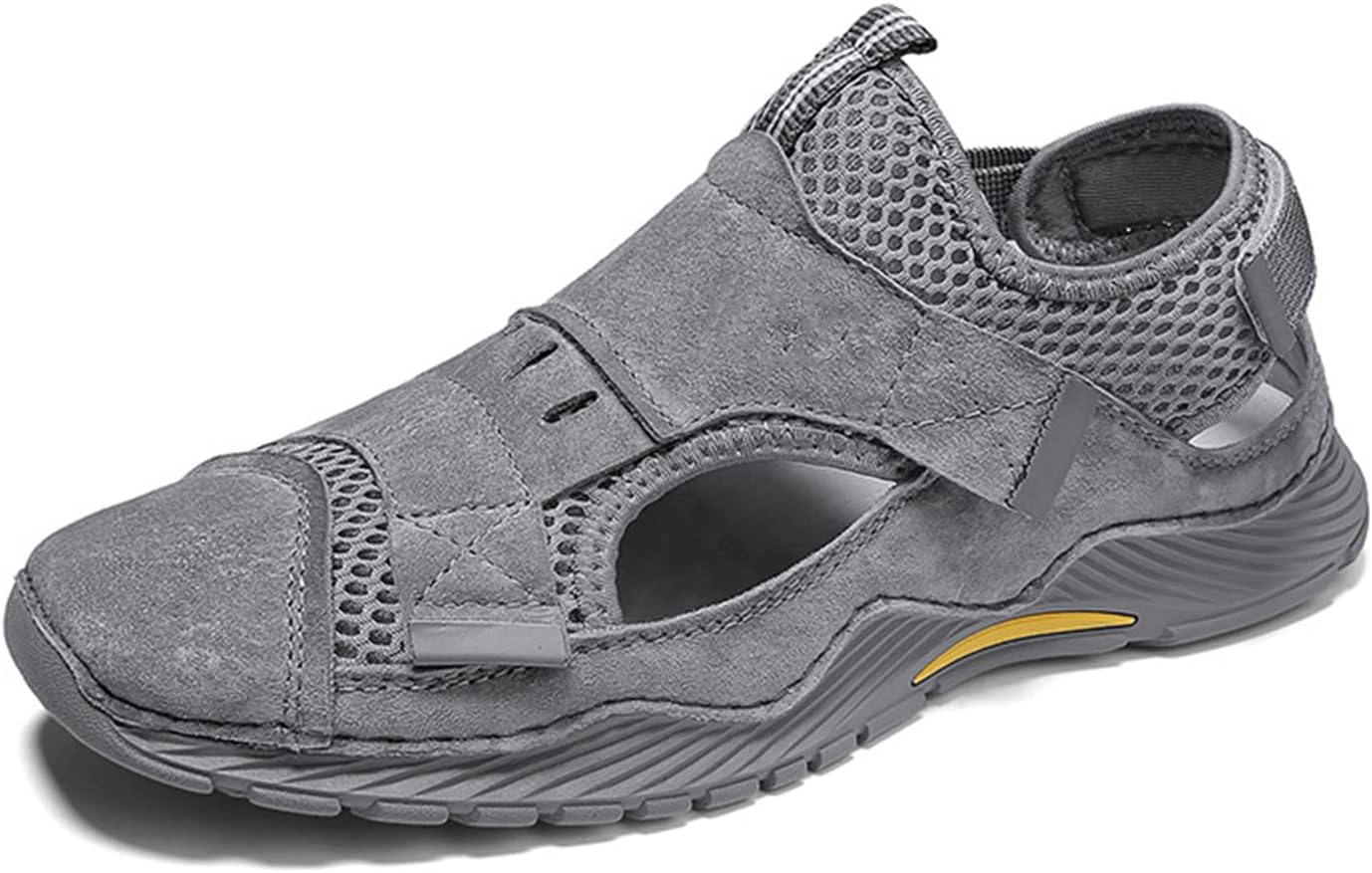 Men's Casual Sandals, Summer Closed Toe Beach Sandals