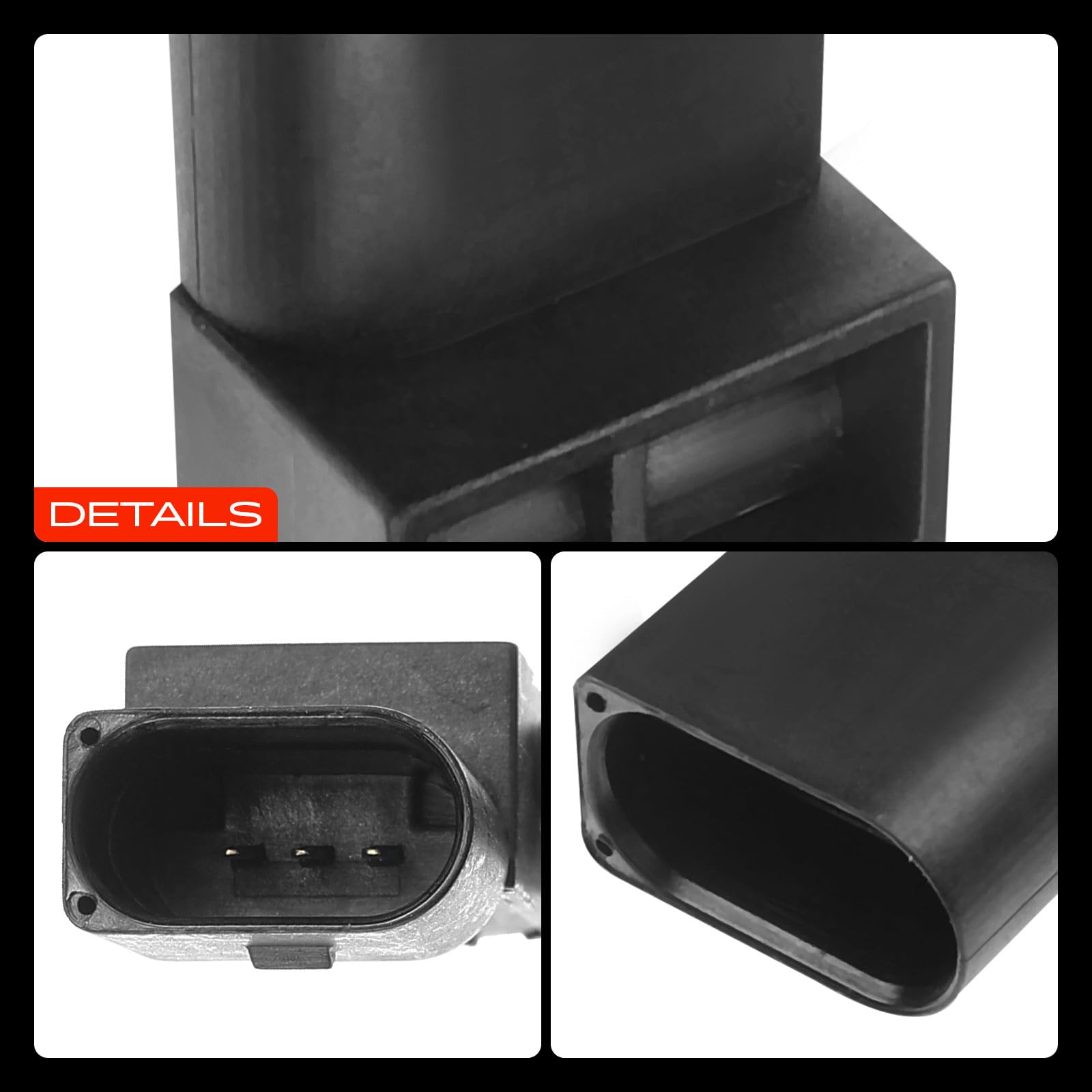 Frankberg Sensore pressione differenziale Pressione gas di scarico Compatibile con O.c.t.a.v.i.a II Combi 1Z5 Yeti 5L Superb II Station Wagon 3T5 A3 8P1 A3 Sportback 8PA Replace# 076906051A