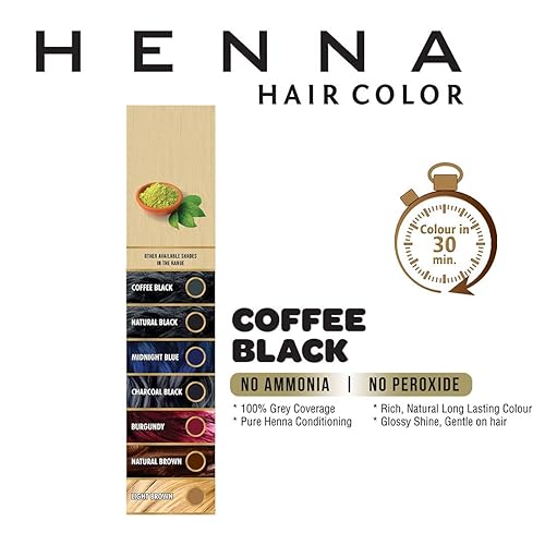 Miniatura 18 de Tinte para el cabello castaño natural para mujeres y hombres, 100 % cobertura de canas, tinte de cabello sin amoníaco para mujeres, sin peróxido