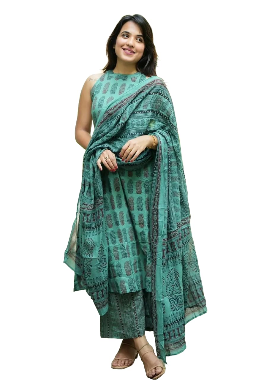 Alvami Women Kurta Set Casual Daily Wear