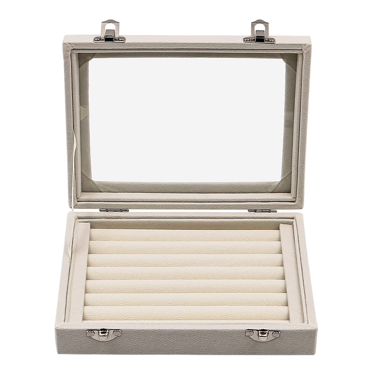 Vitrina Expositora Para Colecciones Caja De Joyería Con Tapa De