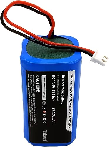 Miniatura 6 de Batería de repuesto Shark RVBAT850 para aspiradora Shark Ion RV1001AE, R75, R85, S87, RV751, RV1000, RV2001 RV2001WD, R3Z, R4Z (enchufe de 2 puntas)