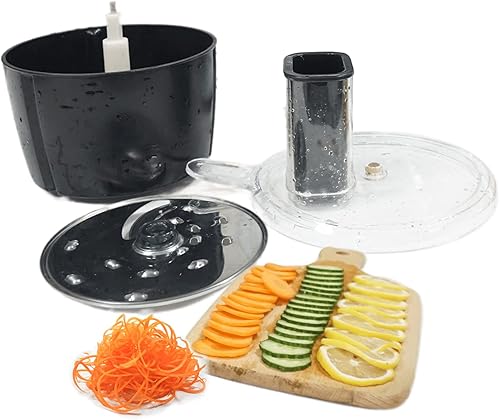 Miniatura 1 de Sanpyl Food Processor Container Cutter Kit, Multifunctional Cooking Machine Accessories for Vorwerk TM5 6 Blender Slicing Shredding Disc Accessory