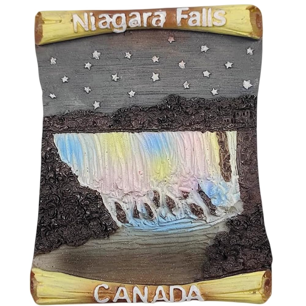 Niagara Falls Canada Fridge Magnet Tourist Souvenir Refrigerator Decoration Resin Hand Painted Craft Collection