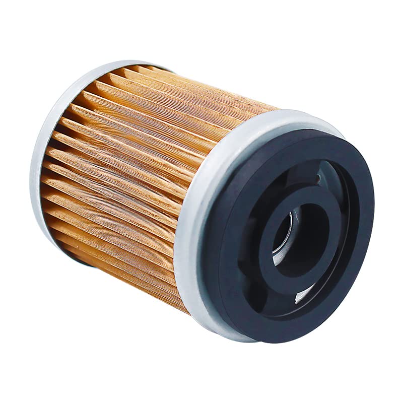 2/4/6 sztuk filtr oleju motocyklowego dla Y-m-h Cy-g-nus XC125 XC150 XT250T AG200 AG 200 YJ125 TW125 TW 125 SR125 SR125SE SR185 SRX250 Akcesoria motocyklowe (Color : 6pcs-yellow)