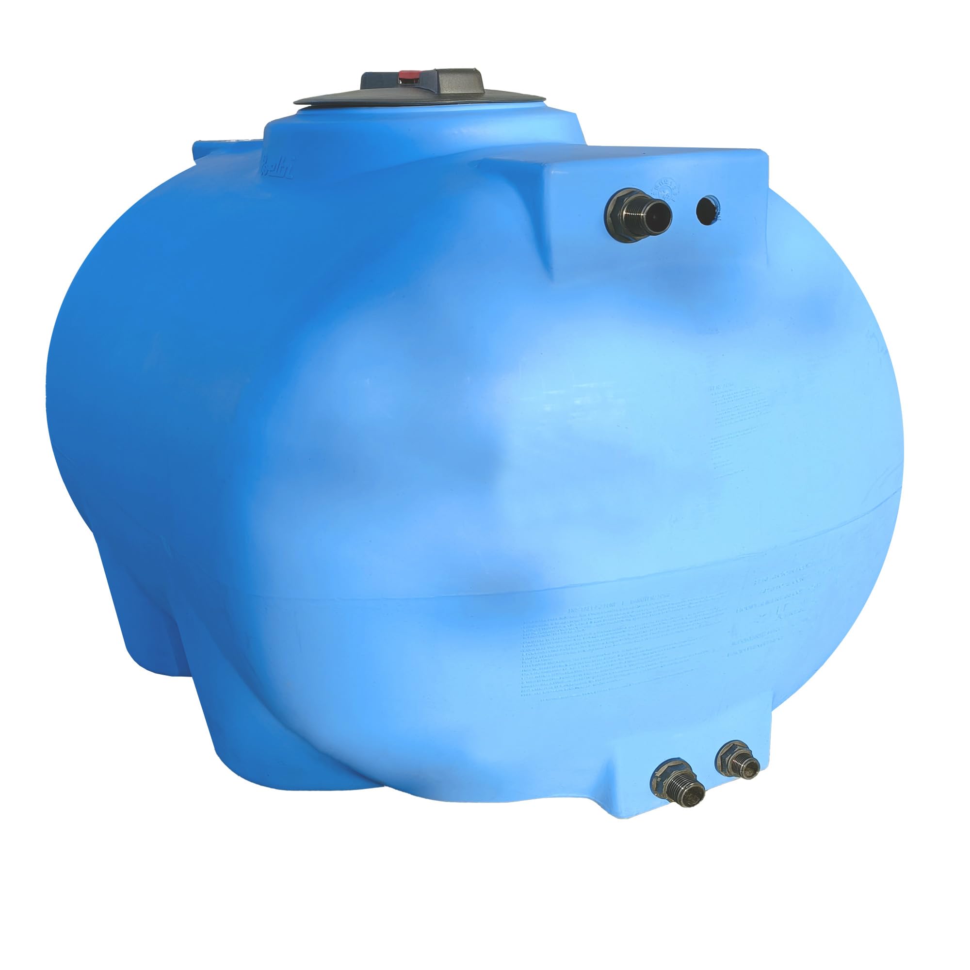 ESTO Serbatoio Acqua per Acqua Potabile 300L - 500 L, Cisterna Blu in Polietilene per Uso Esterno Predisposizione Rubinetto, Resistente Made in Italy Atossico (300 Litri)