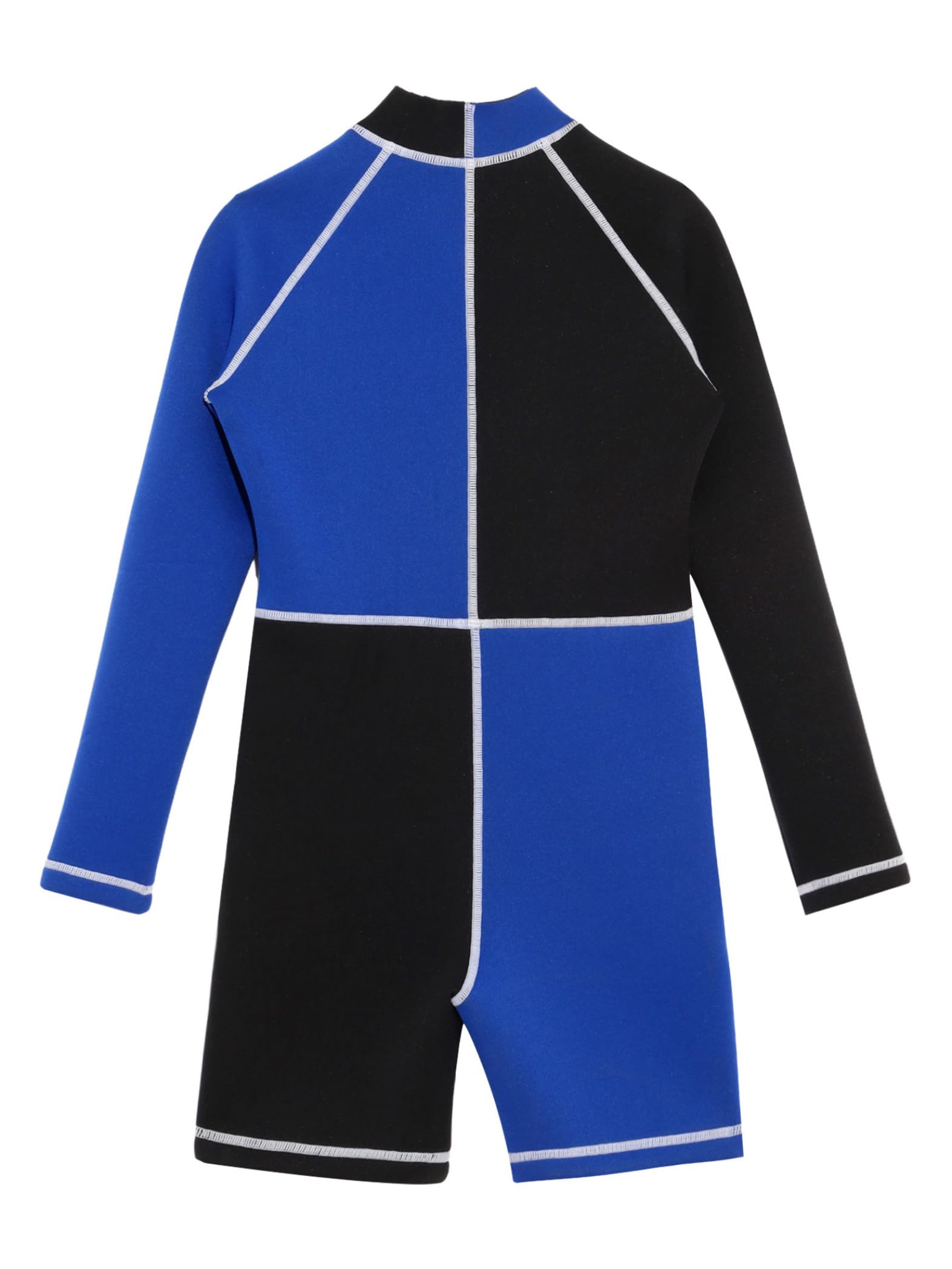 Kinder Neoprenanzug Mädchen Badeanzug UV Schutz Langarm Bademode Einteiler Schwimmanzug Badebekleidung Tauchanzug