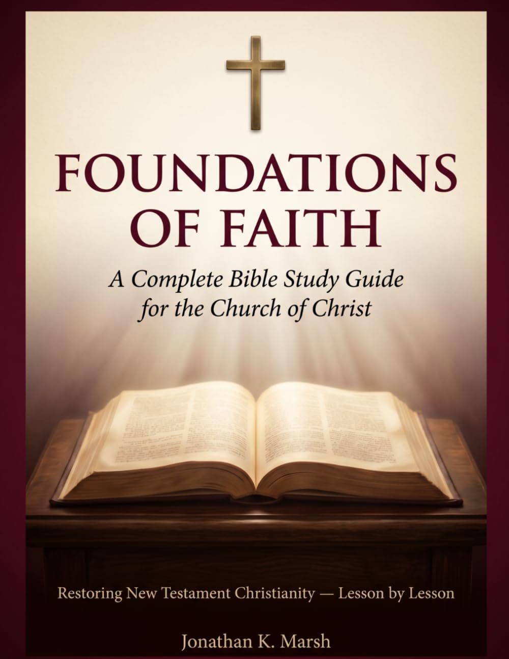 Foundations of Faith: A Bible Study Guide for the Church of Christ
