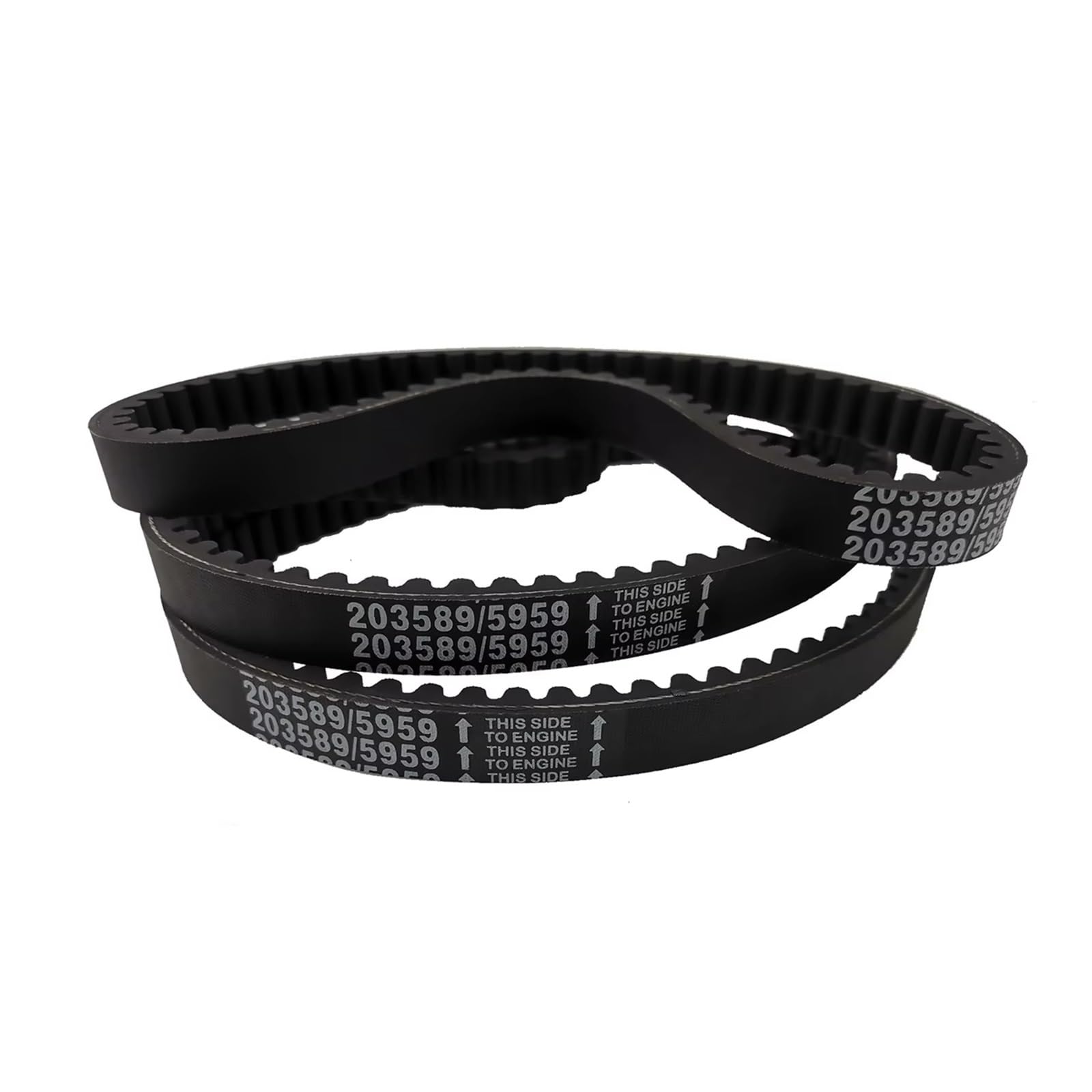 Correas transmisión Correa de transmisión goma para coche Kart, repuesto serie 30 para Manco 5959 para 203589, accesorio para coche American Sportworks Kart, 3 uds. Correa distribución para moto