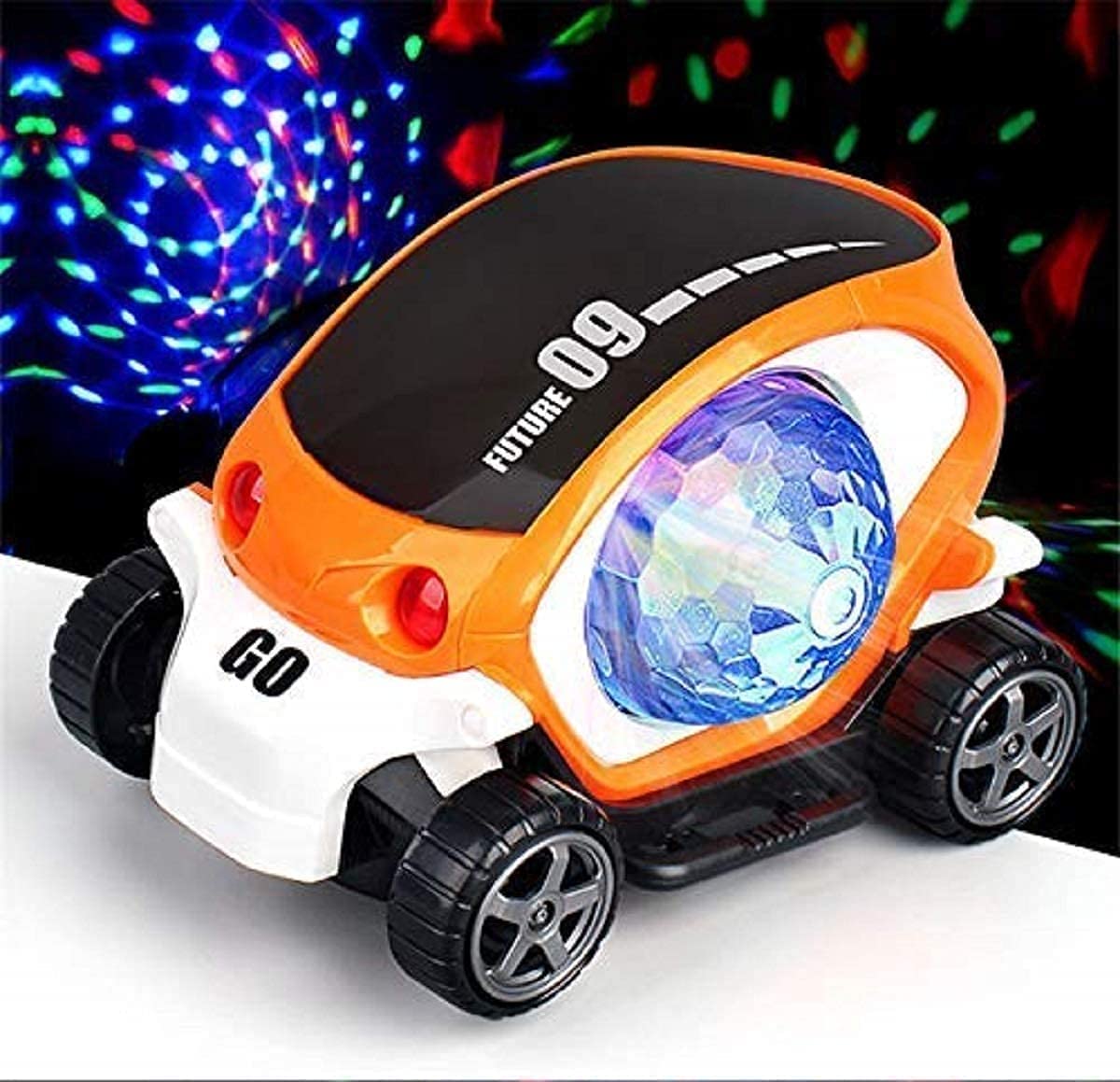 JHANAK PLAYHOUSE LED Flashing Light and Music Toys for Kids 1+ to 5+ Year | Babies Real Actions Best Birthday Christmas Gift Indoor Fun Activities (Police Car) (B0CTVN44XT) Amazon Price History, Amazon Price Tracker