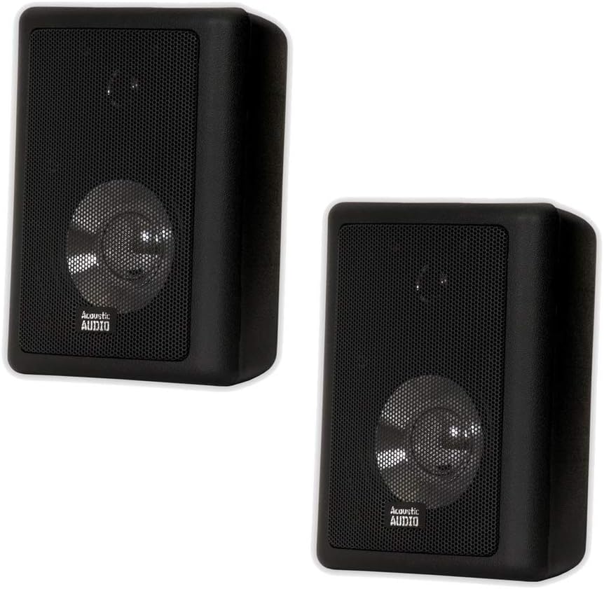 Acoustic Audio 151B Indoor Outdoor 2 Way Speakers 600...
