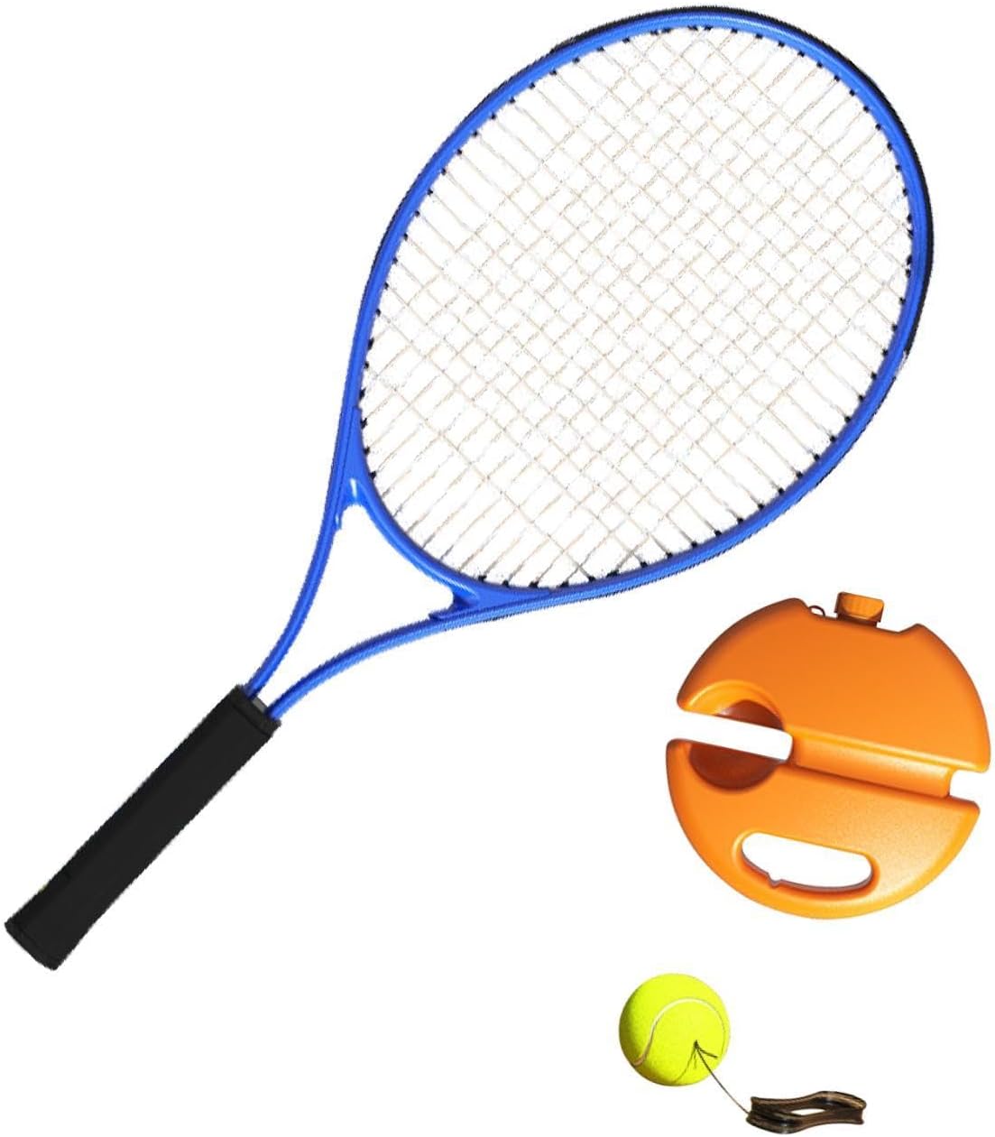 Solo Tennis Trainer, Self Practice Equipment Portable Solo Training Tool Solo Tennis Training Aid for Game Backyard Indoor