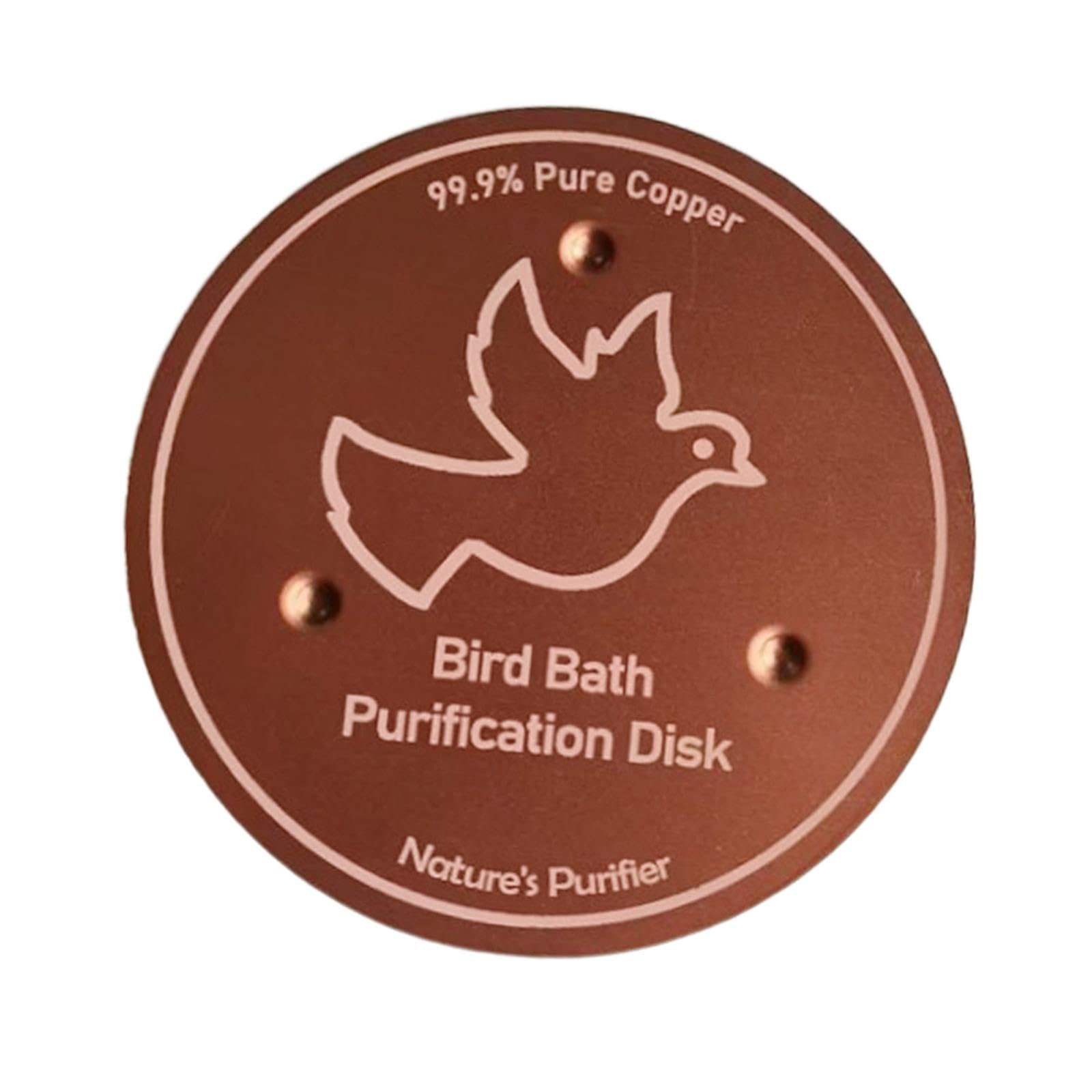 Bird Bath Copper Disk for Birdbaths Bowls Easy to Use Outdoor Use All Season Flying Bird|Home & Garden|Yard, Garden & Outdoor Living|Bird & Wildlife Accessories|Birdbaths-image-25