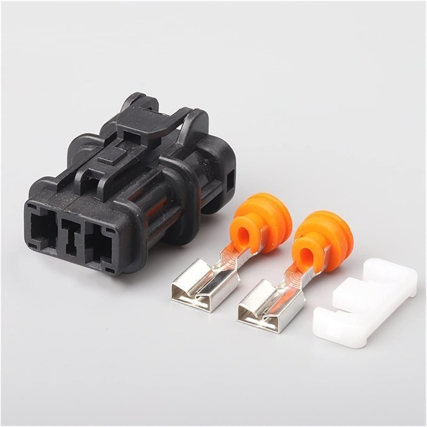 Amazon.co.jp: 1/5/1020/50 セット 2 ピン自動掘削機圧力スイッチ 6.3mm 速度水温ヘッダー オス メス コネクタ ...