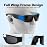 2 PACK Unbreakable Bifocal Reading Sunglasses for Men, Wrap Around Sun Reader Heavy Duty Temple UV400 Outdoor Sports Driving Finshing (Black & Grey +2.25)