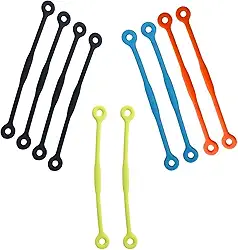 Antivibrador de Raquete Silent Damp Cobrinha com 10 unidades cores variadas