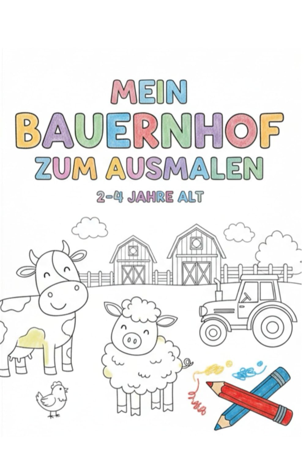 Mein Bauernhof zum Ausmalen