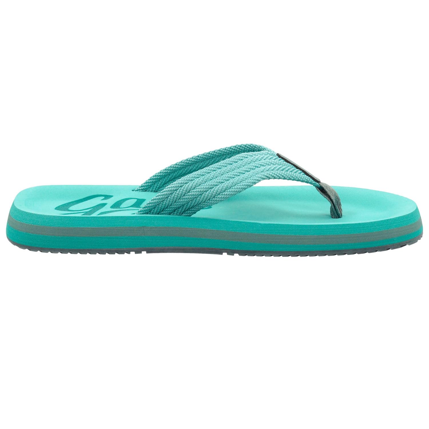 GANT FOOTWEAR Męskie klapki Brodale, 43 EU, zielony, 43 EU