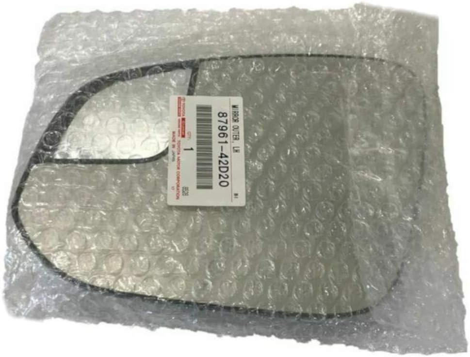 OEM Genuine Toyota Left (Drivers Side) Outer Mirror Glass 87961-42D20 8796142D20
