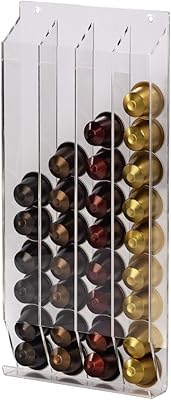 Xavax Acrilico Coffee Capsule Stand for Nespresso | 40 Capsules - Transparent