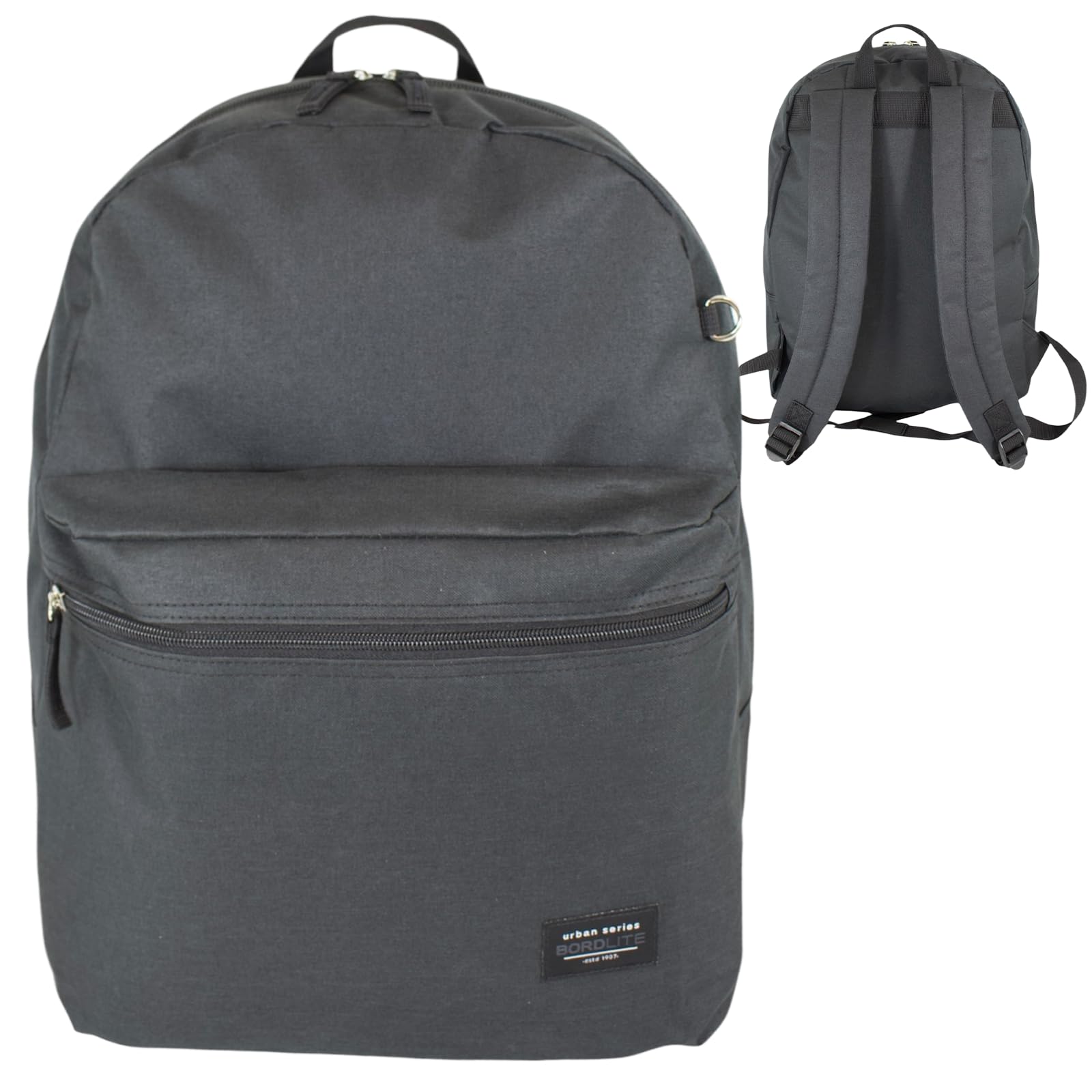 Bordlite Unisex Black 40X30x20cm Underseat Cabin Backpack | Fits Ryanair Free Onboard Bag Allowance | Airline Approved Hand Luggage For Easyjet, Wizz Air, Tui, Klm | Lightweight Travel Daypack