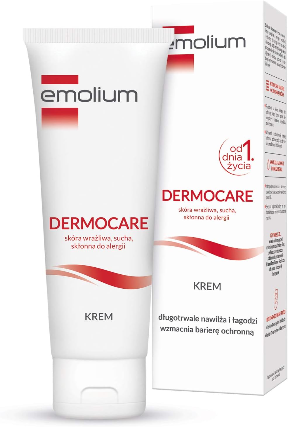 Emolium Cream Dry, Irritated Skin - 75ml