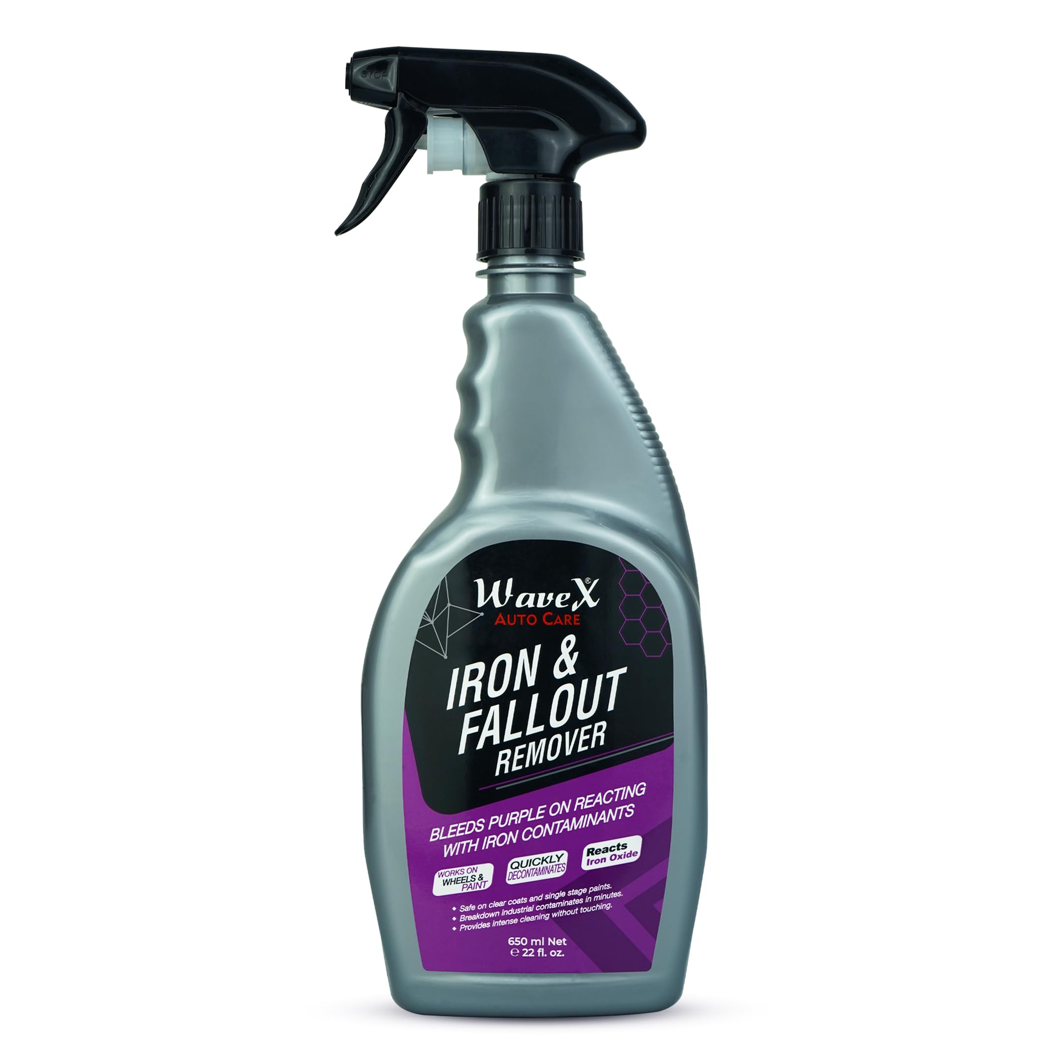 Wavex Iron Remover Spray 650ml | Iron Remover for Car and Bike | Iron Remover for Car That Removes Rust and Fallout from Exterior Car and Bike Surfaces-image-19