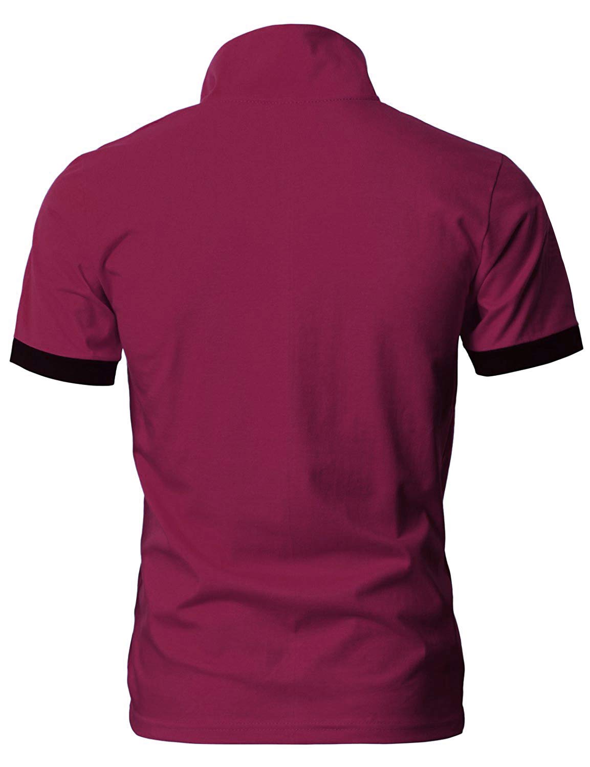 GNRSPTY Polo da Uomo Manica Corta Ricami Fulvi Casual Chic Poloshirt Camicia T-Shirt Estate