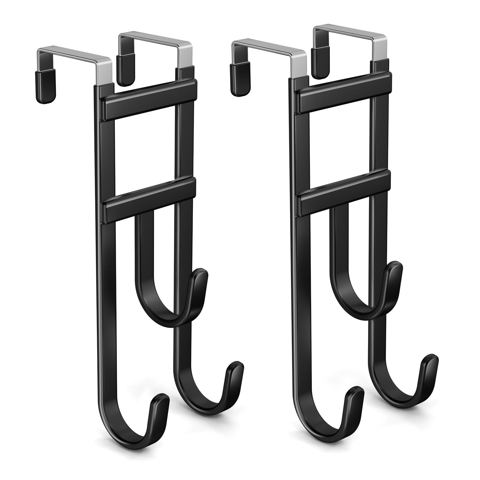 Over-the-Door Hooks - No Drill, 2 Pack -1 Over-the-Door Hooks - No Drill, 2 Pack -1