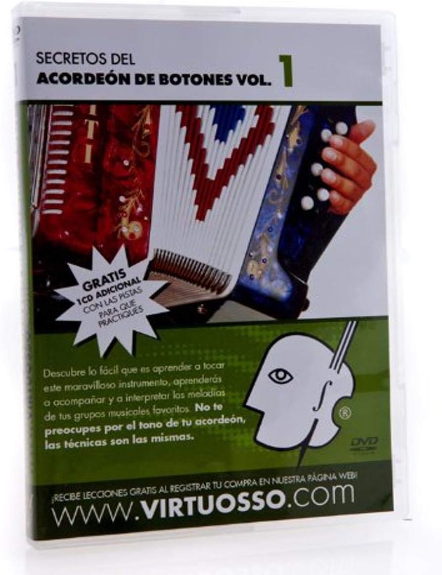 AB1 Curso De Acordeon De Botones DVD and CD Vol.1