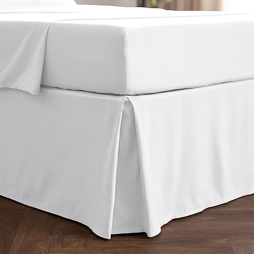 Mellanni Bed Skirt King Size - Bed Skirting - 15-Inch