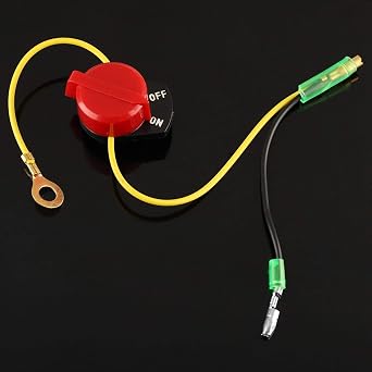 Engine Stop Switch,Engine On Off Stop Switch For Honda Gx110 Gx120 Gx160 Gx200 Gx240 Gx270 Gx340 Gx390 not easy to Aging and Abrasion Resistant for long Lasting Usage