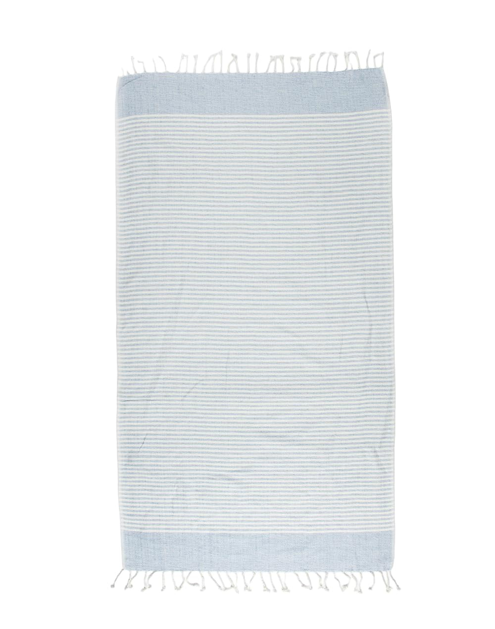 Fabindia Blue Shahi Woven Cotton Towel-image-39