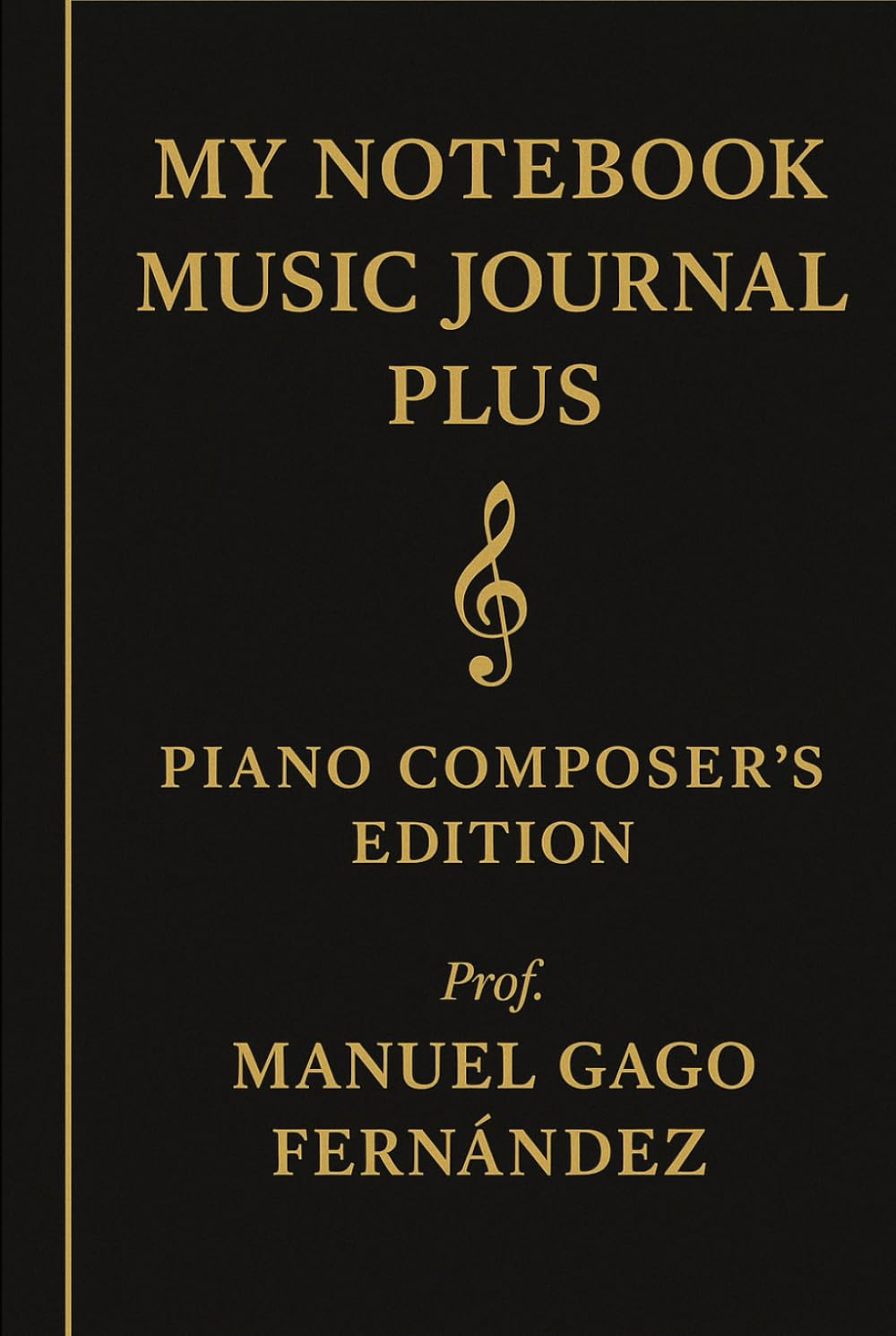 Journal de musique de prestige pour piano 500 pages A4
