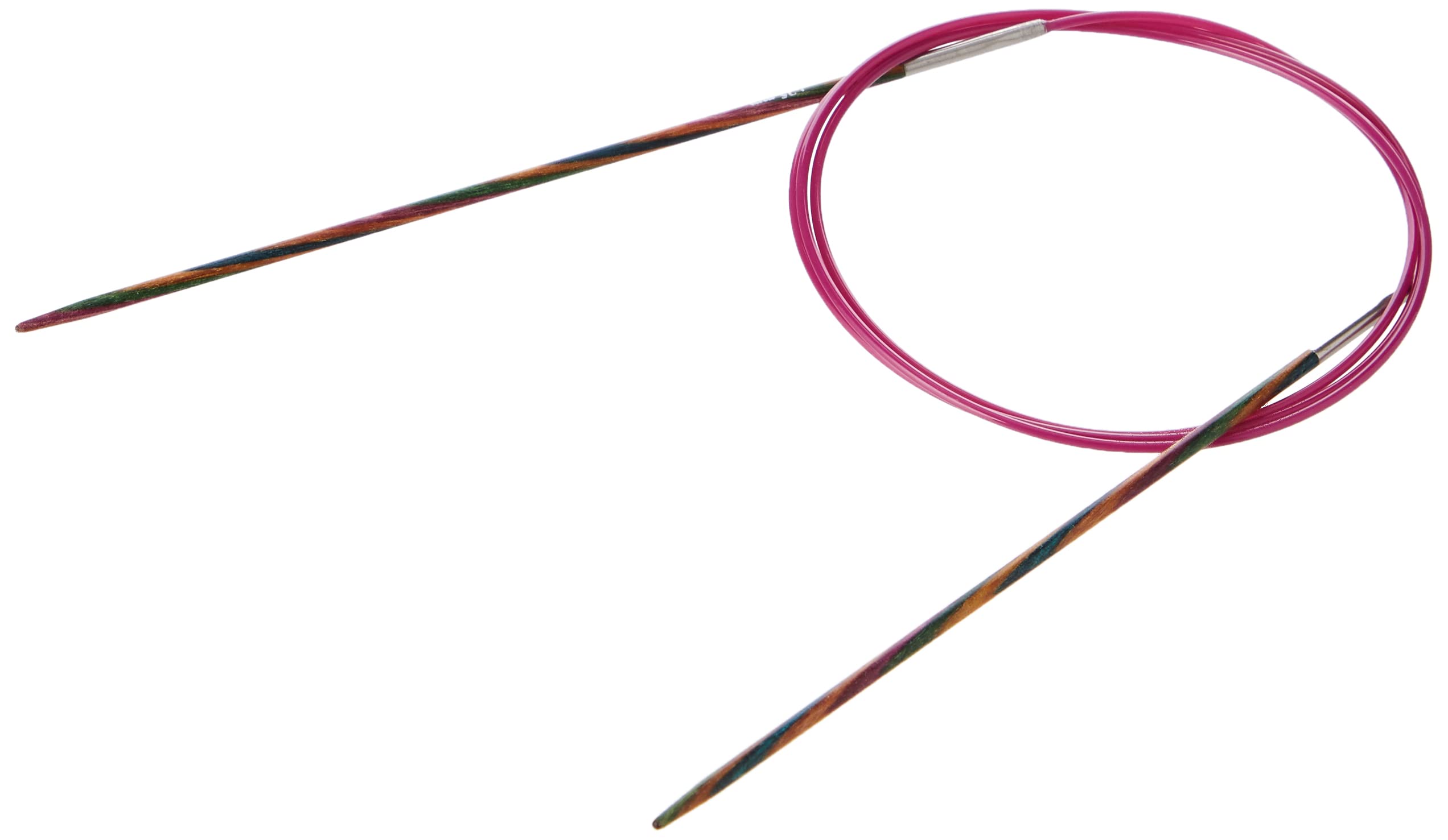 KnitPro 100 cm x 2.25 mm Symfonie Fixed Circular Needles, Multi-Color