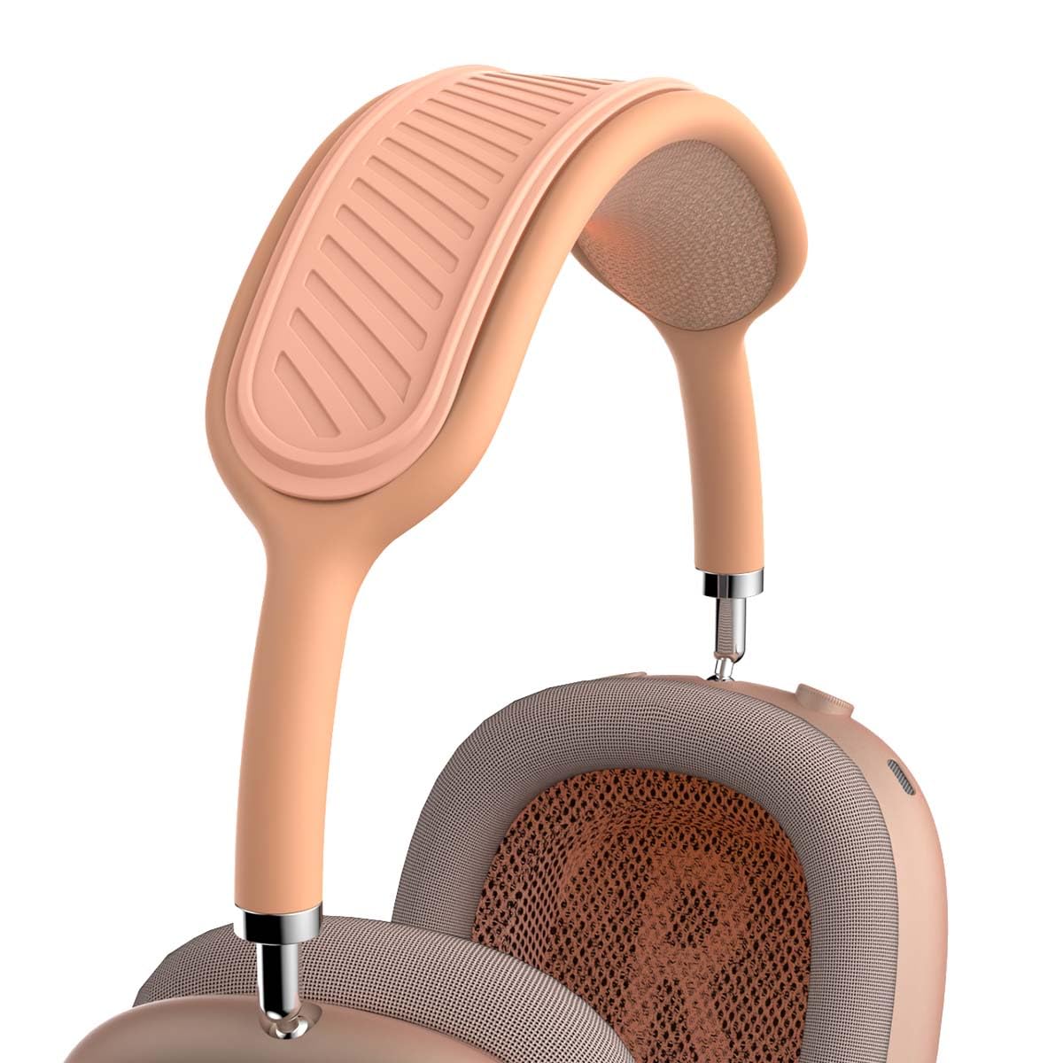 Headband Cover for AirPods Max (New 2024), Soft Silicone AirPods Max Headphone Headband Protectors/Comfort Cushion/Top Pad Protector Accessories Compatible with Apple AirPods Max (Orange)