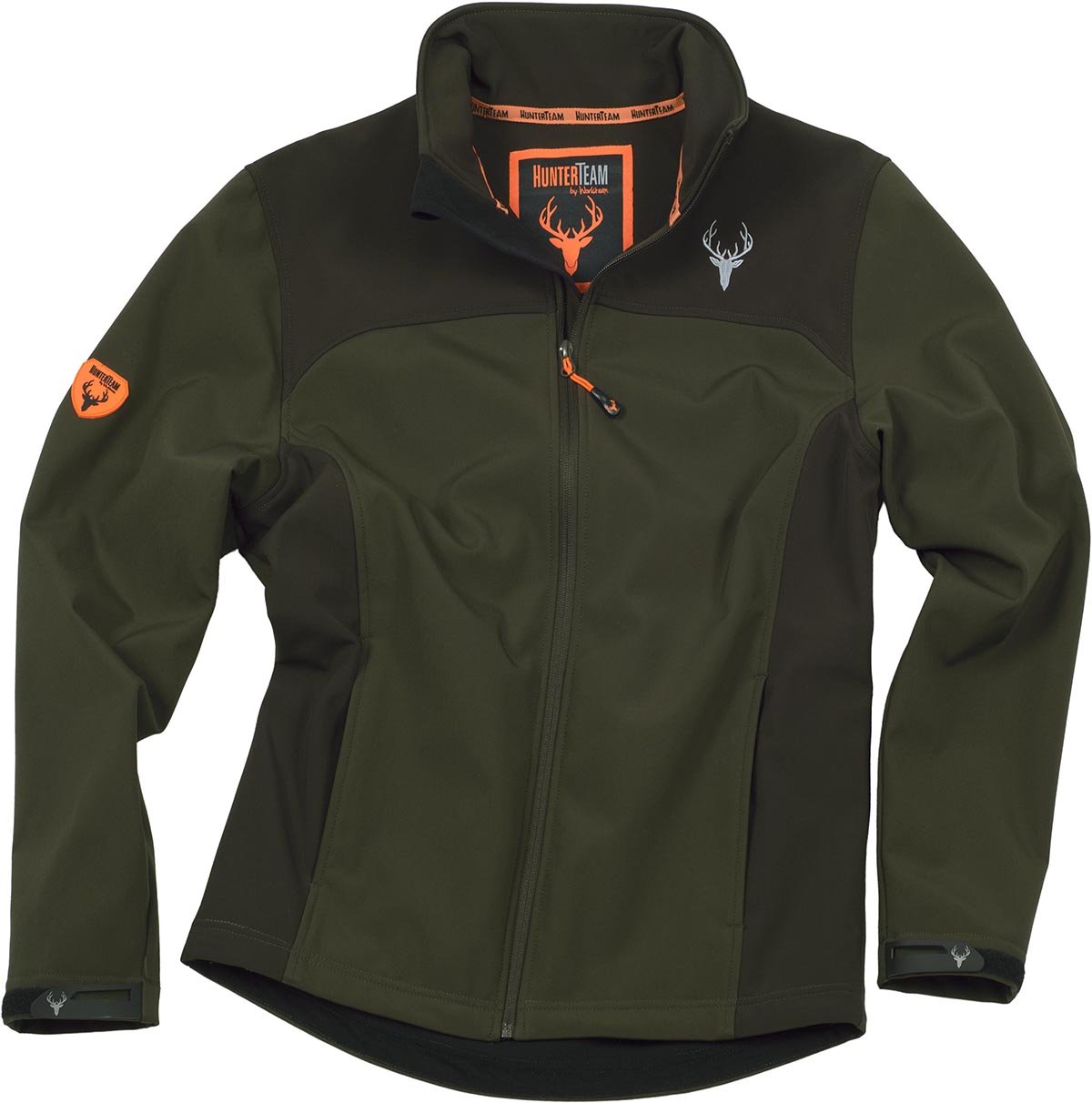 Work Team Cazadora Caza y Pesca workshell, Softshell con Dos Bolsillos Laterales, combinada. Hombre