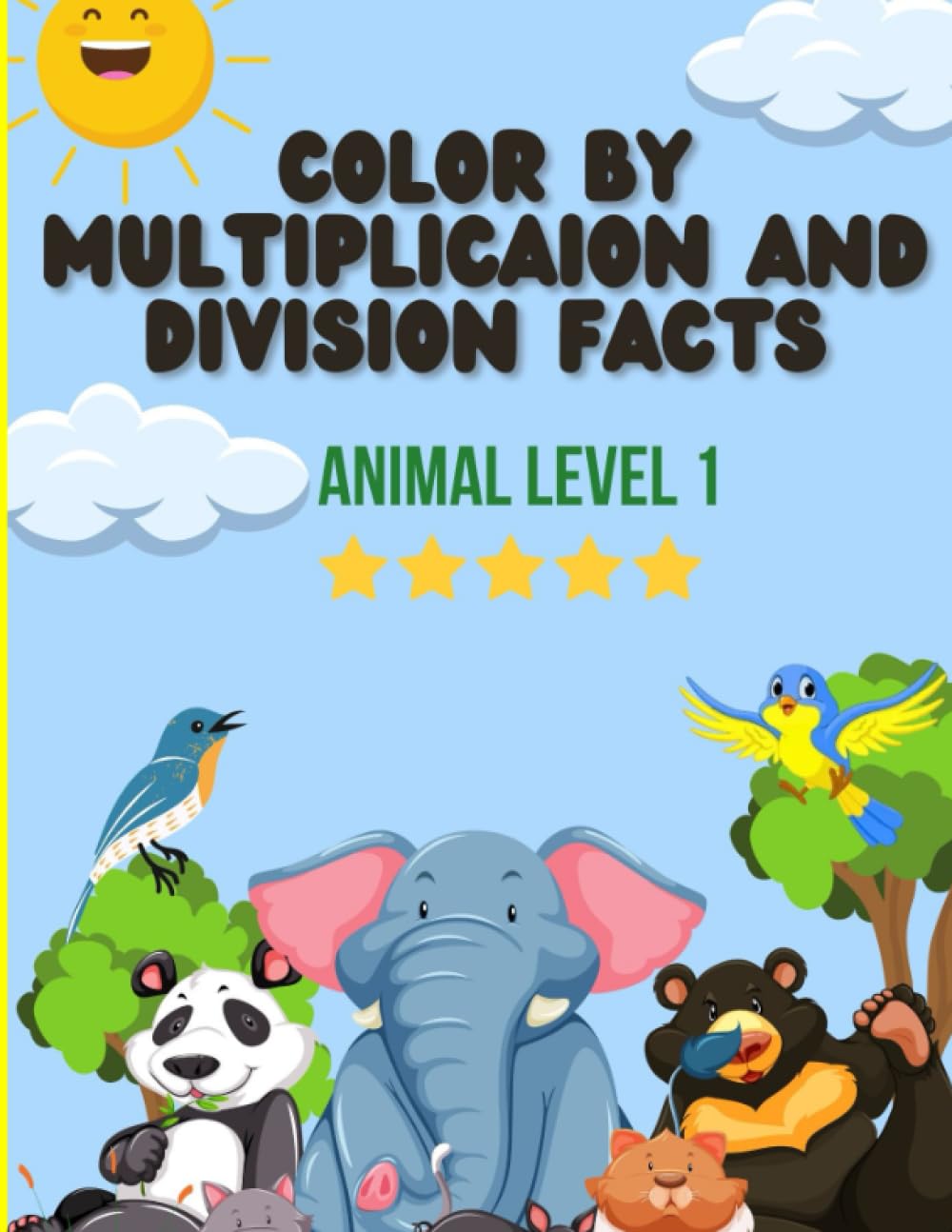Color By Number: Multiplication and Division Facts Level 1