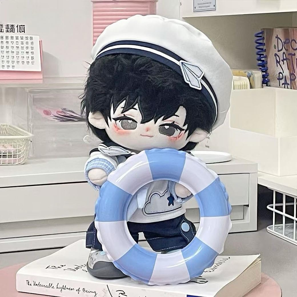 Amazon.co.jp: ぬいぐるみ服 20cm セーラー服 海軍風 水色 ぬい服 10cm