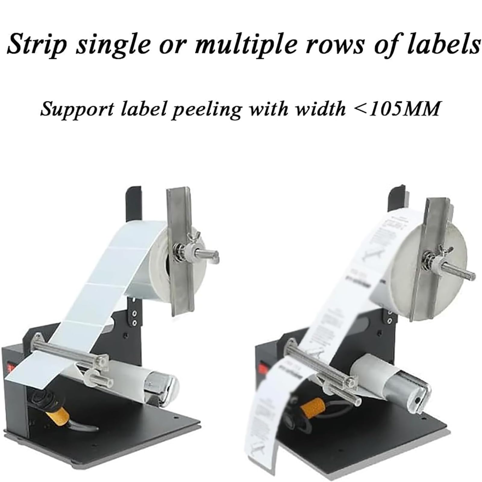 Automatische Etikettenabisoliermaschine, 15,2 cm/s Geschwindigkeit, 200 mm Etikettendurchmesser, für selbstklebende PET-PVC-Etiketten, einfach oder mehrere Reihen abziehen