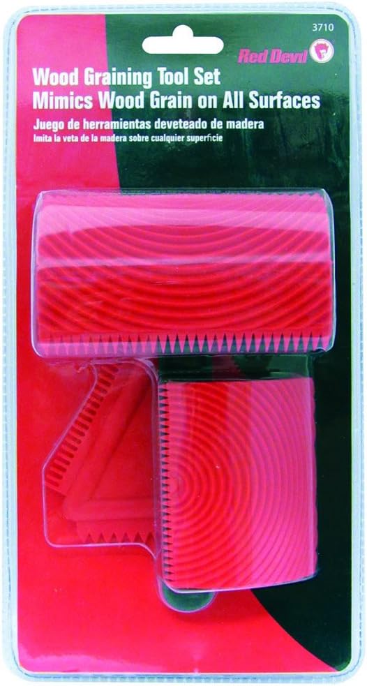 Red Devil 3710 Wood Graining Tool, 6-Pack, 6 Pack