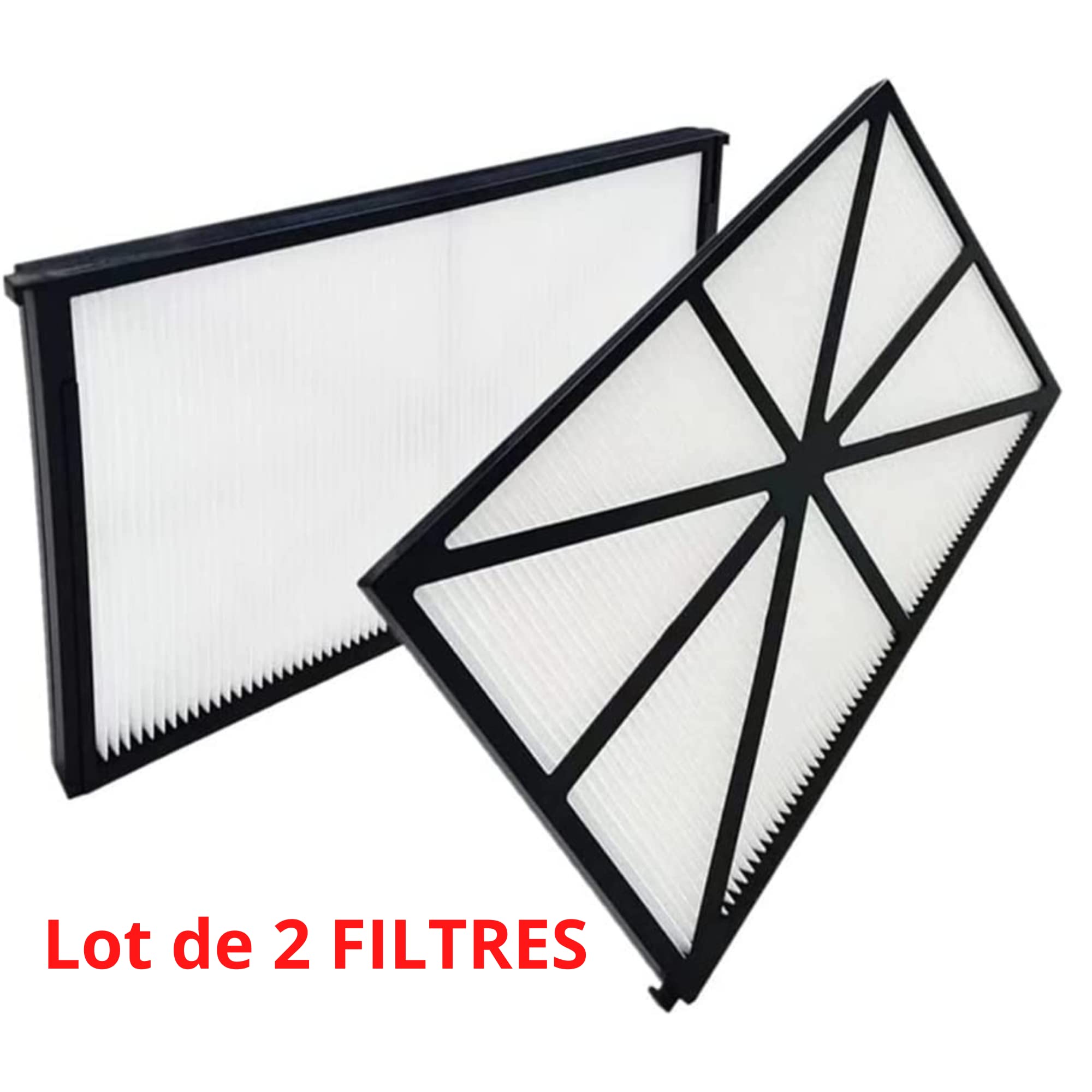 Générique filtres Robot de Piscine compatibles-Lot de 2- (Tiger Shark,Tiger Shark QC, evac, evac Pro, Aquavac, Aquavac QC,sharkvak,sharkvac XL) !!!!