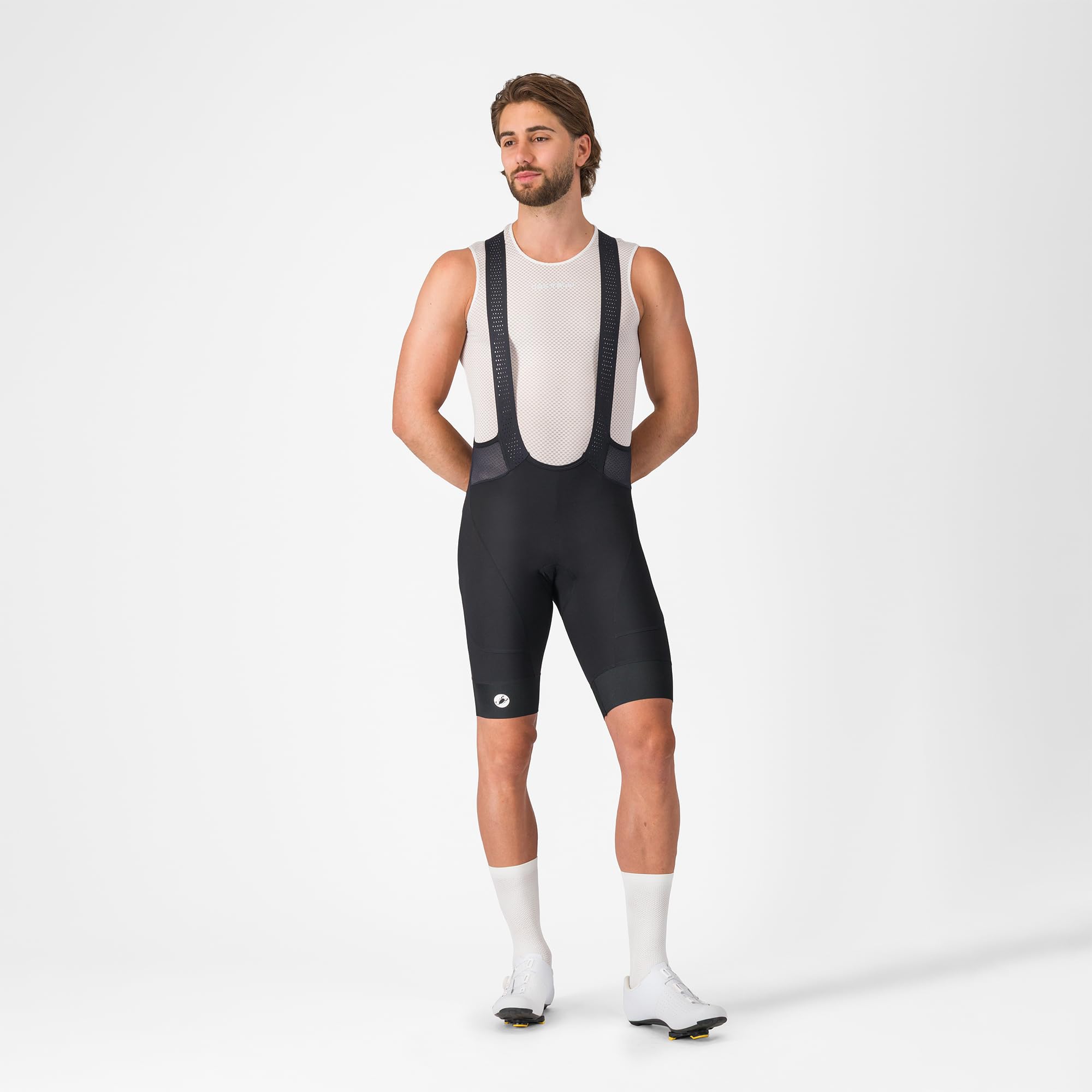 CASTELLI Herren Endurance 4 Trägerhose, Rennrad-Trägerhose, Sitzpolster und Endurance-Evolution-Gewebe für Langstreckenkomfort