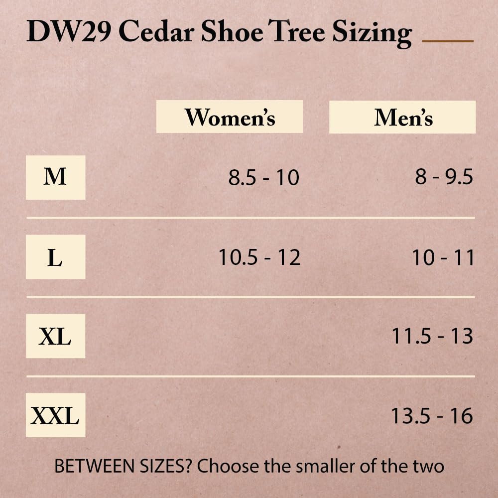 FootFitter Schuhspanner für Damen und Herren, breiter Absatz, geteilte Zehen, aromatischer Zedernstiefel und Schuhformer – Zedernholz aus den USA