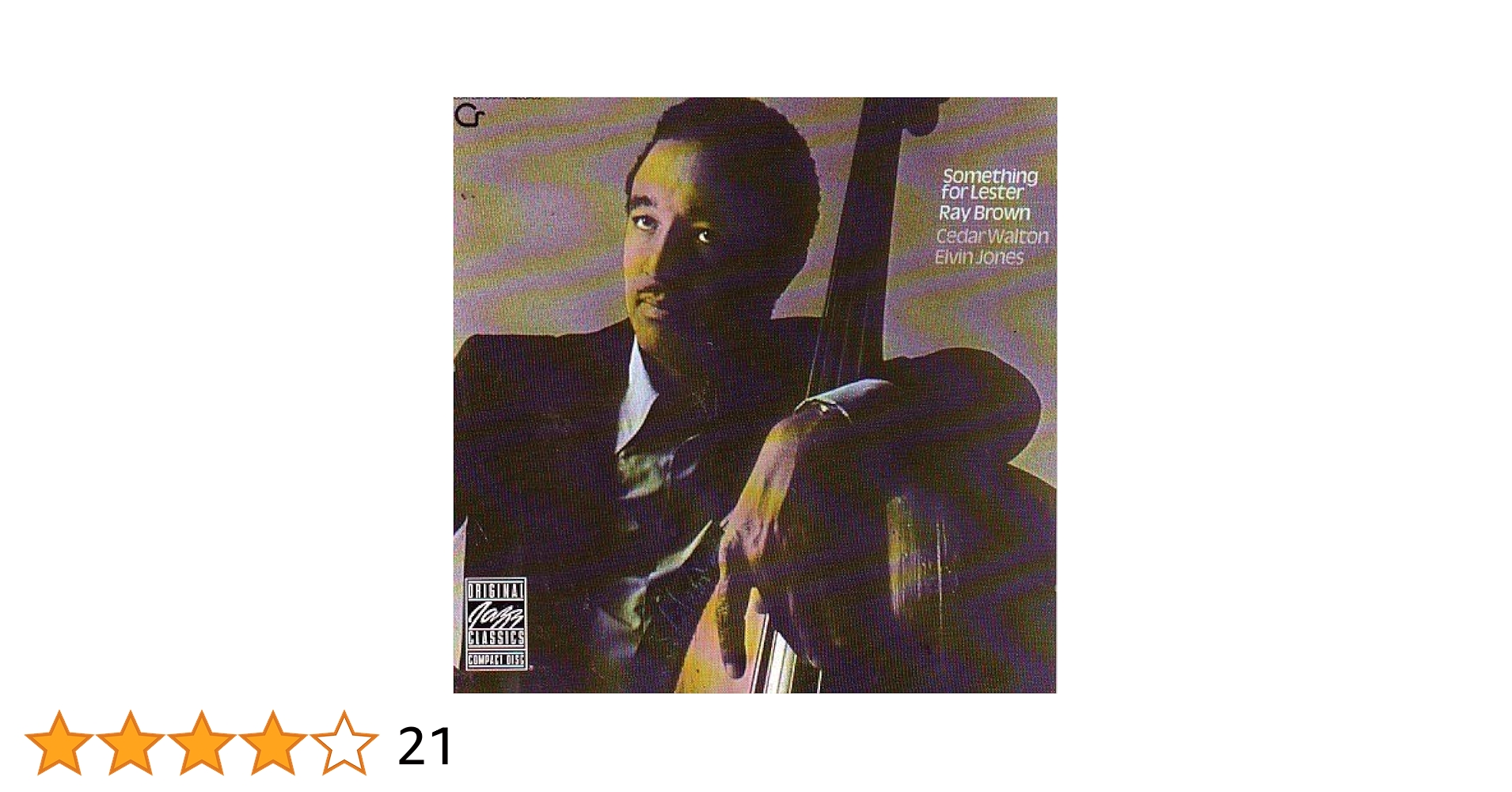 高音質 Alto Ray Brown Something For Lester Ray Brown