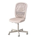 Ergonomic Office Chair – Adjustable Swivel Desk Chair with Lumbar Support, Synchronized Tilt & Washable Cover – Black or Beige, 276 lb Capacity (Beige)