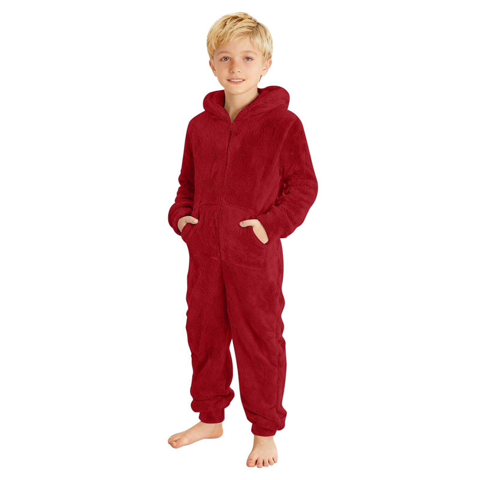 Pijama Bebé Polar Con Capucha - Súper Suave Y Calentito Para Otoño E Invierno