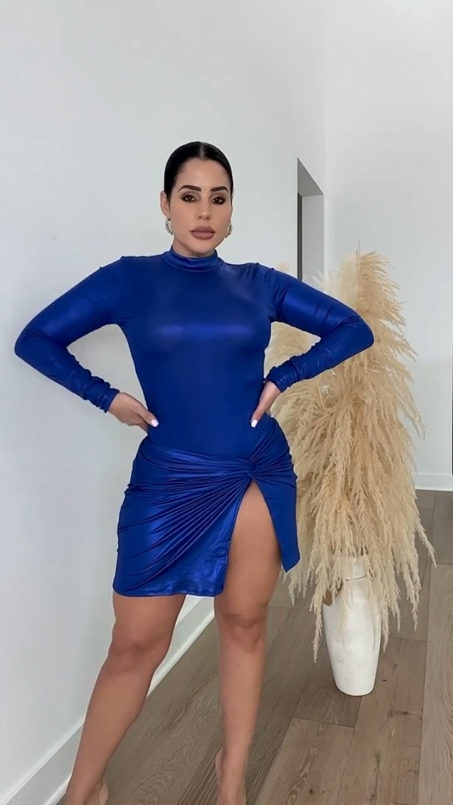 diva blue dress Short Beach Dress | TULUM