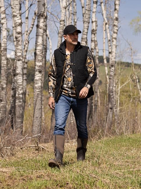 Legendary Whitetails Men’s Camo Hoodie Midweight V-Neck Design Pullover Sweatshirt - Image 2