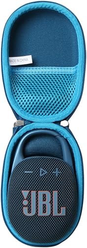 Miniatura 11 de Hermitshell Funda rígida de viaje para JBL Clip 4 / JBL Clip 5, mini altavoz Bluetooth portátil (Squad)
